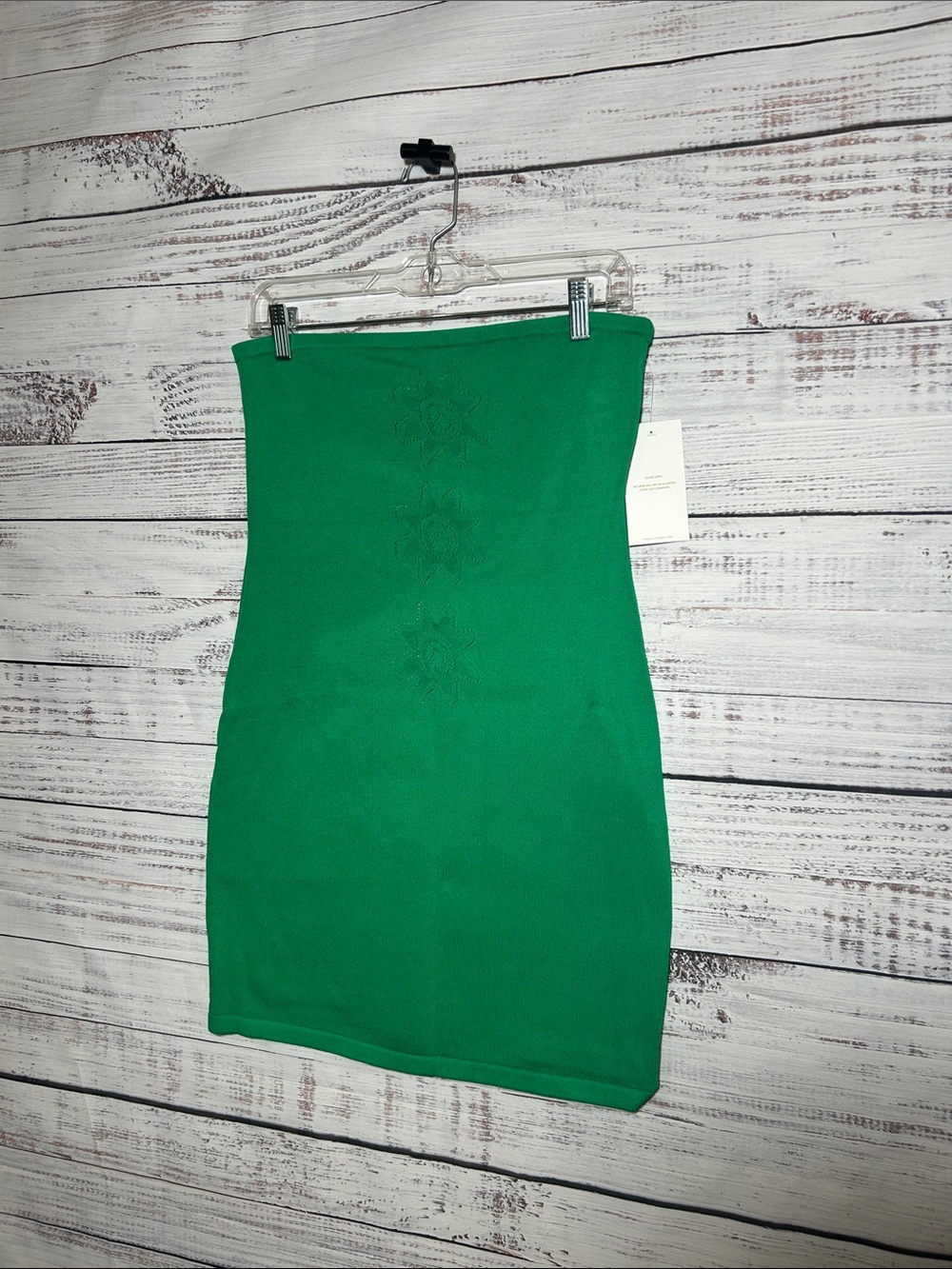 The Wolf Gang Bettina Strapless Tube Dress Color Amazon Large NWT - Picture 7 of 16